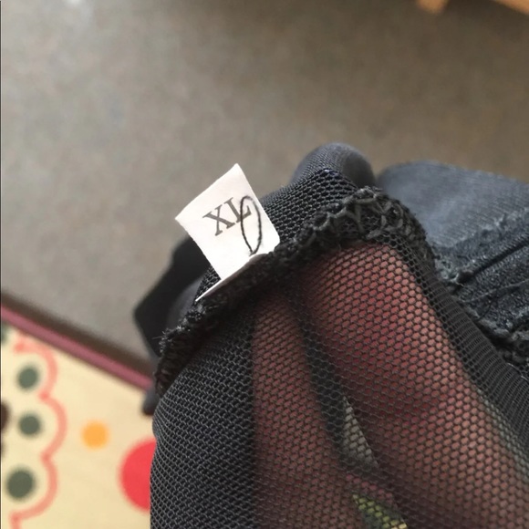 🚨SOLD🚨 mesh cover up pants sz XL - Picture 2 of 3